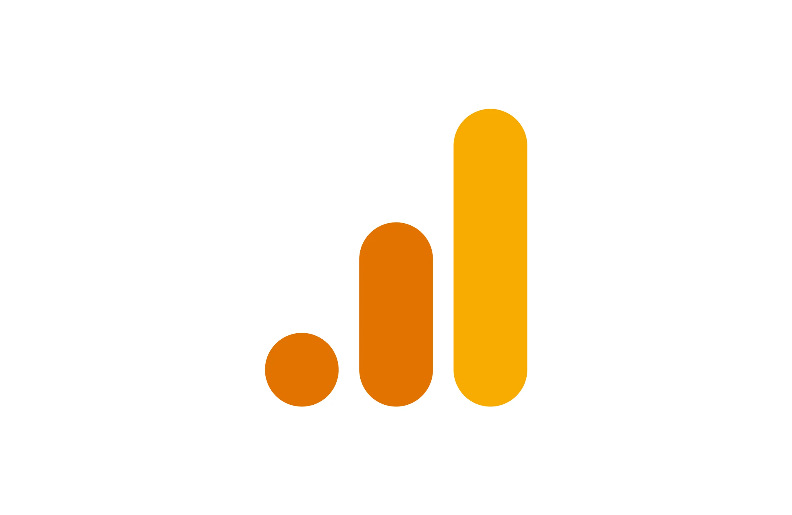 Web applicatie ontwikkelen: logo Google Analytics.